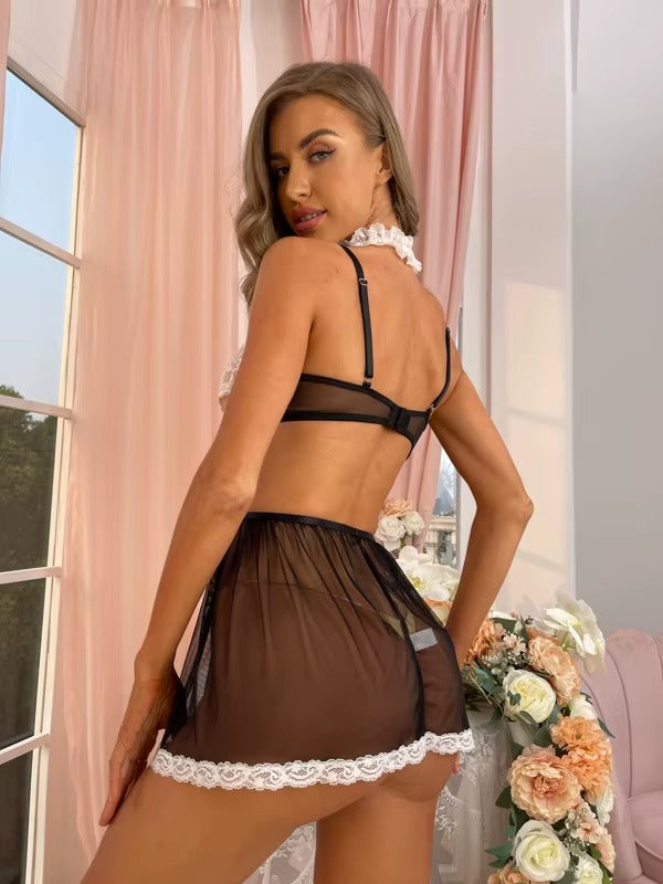 Ensemble de lingerie cosplay Angela Maid